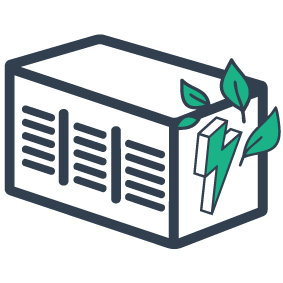 Battery storage icon